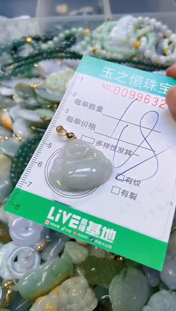 翡翠未镶嵌颈饰闪购0099632
