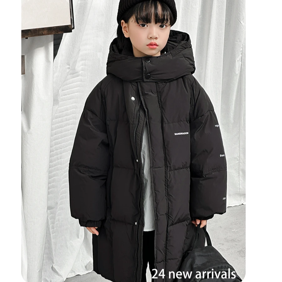 【夏至专属】轻量科技三防极寒加厚男女童冬季羽绒服90白鸭绒MZ31