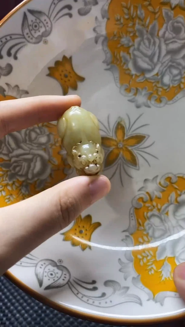 瓷片瓷片 瓷器 摆件 1个