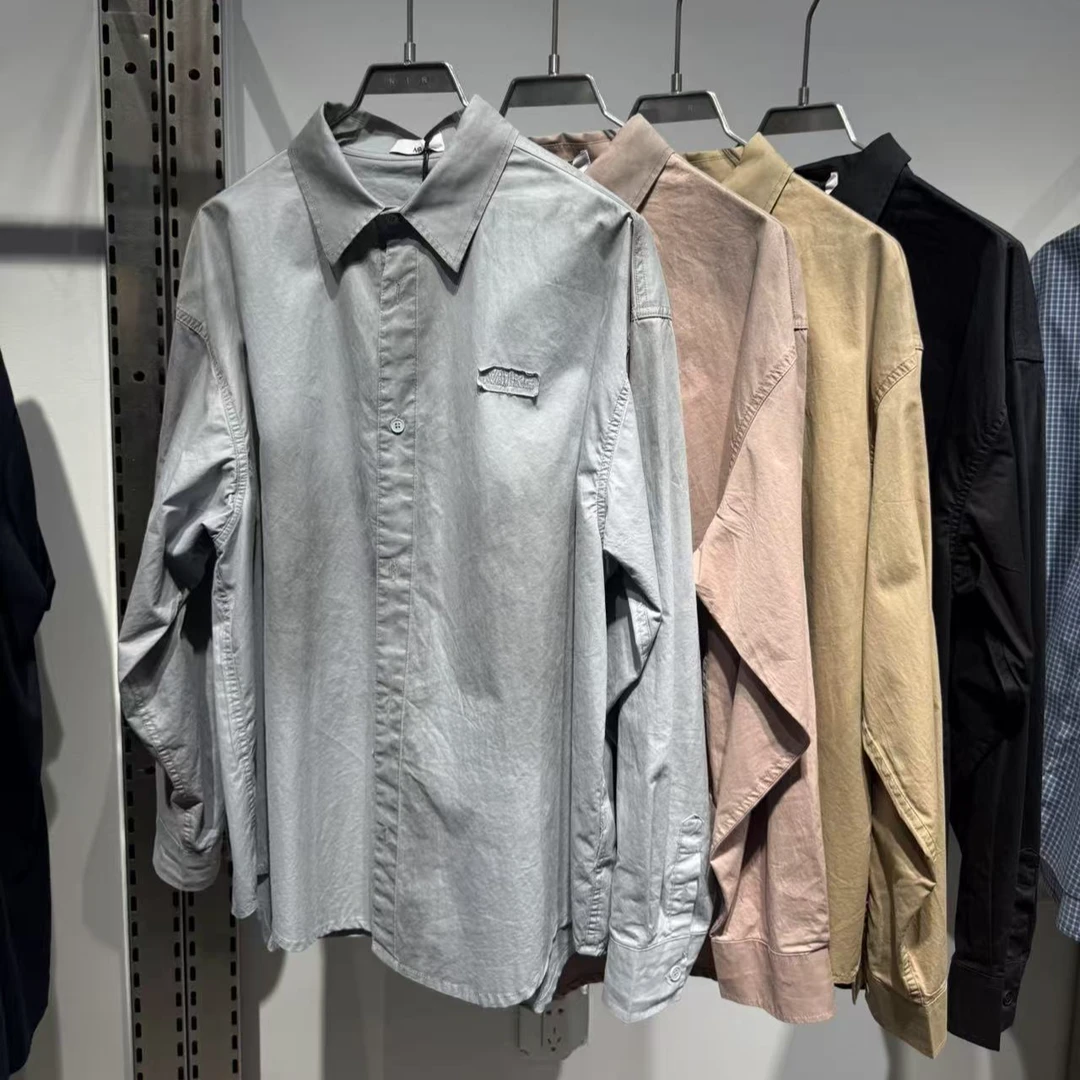 夏季刺绣标复古衬衣