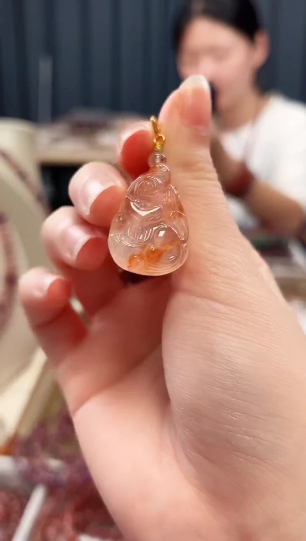 未镶嵌手串水晶胶花狐仙吊坠【多样性发一】