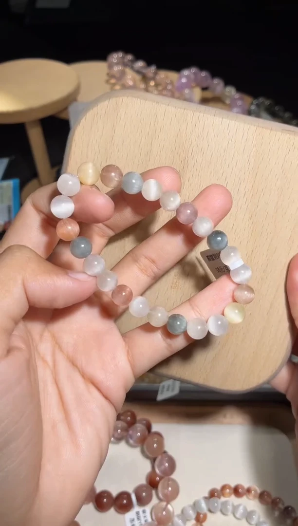 未镶嵌手链水晶57号多样性发一E 7+