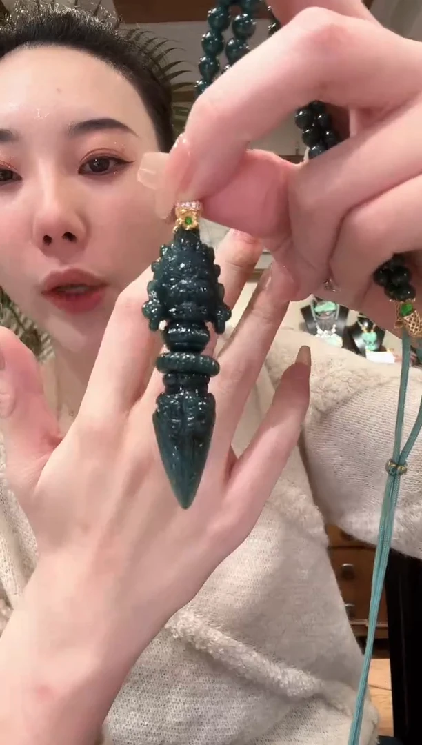 【闪购商品】翡翠颈饰未镶嵌国风