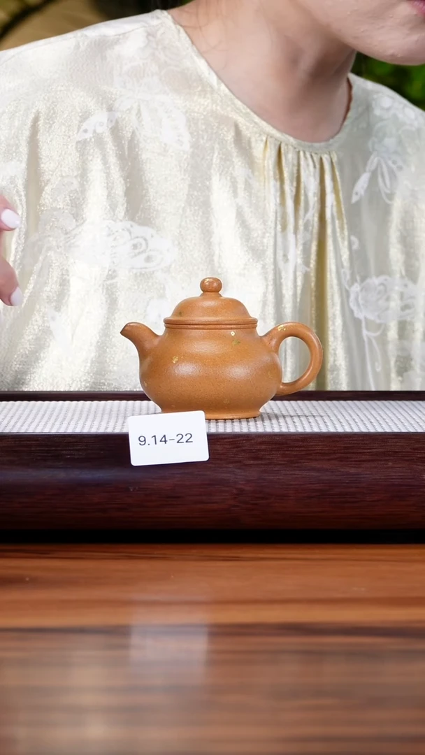 茶壶紫砂9.14-22黄金段 洒金潘壶150特价