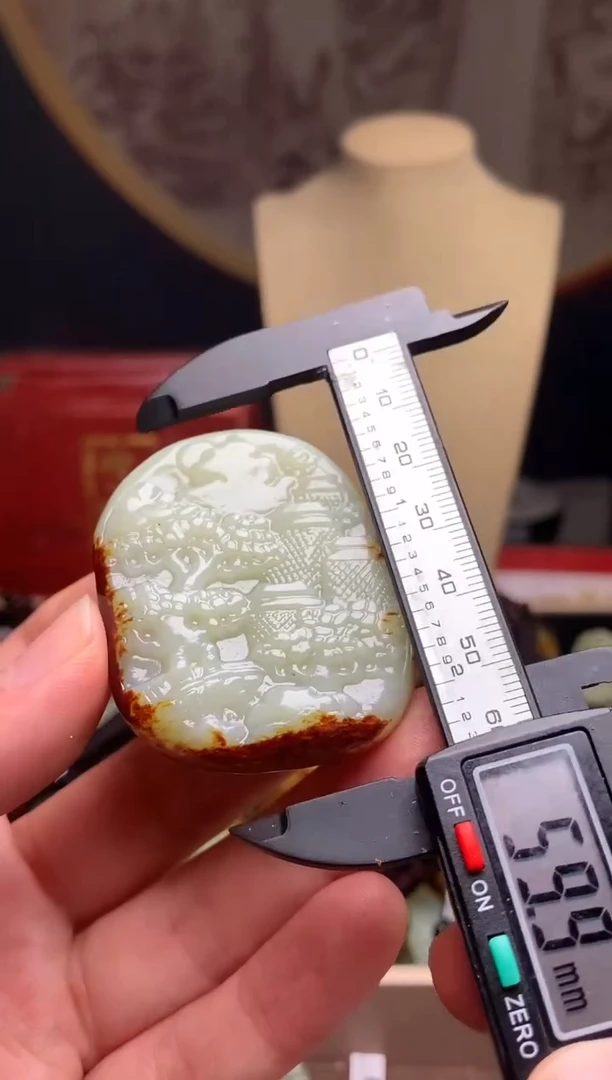 颈饰未镶嵌和田玉新疆料青海料清水和田玉吊坠