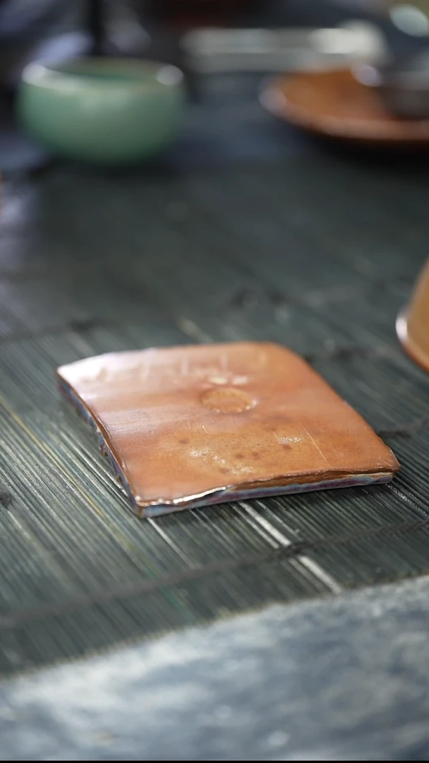 浪鬼家釉绘柴烧萧*付米链接