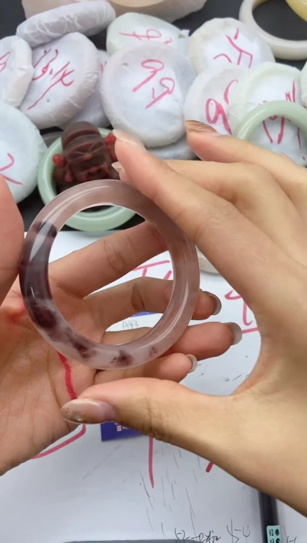 未镶嵌手镯石英质玉A43+50/51