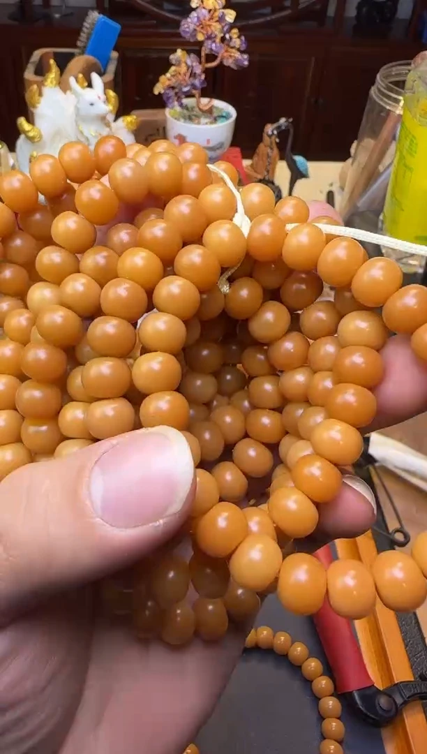 【闪购商品】白玉菩提吊坠风化菩提单圈10mm算盘珠