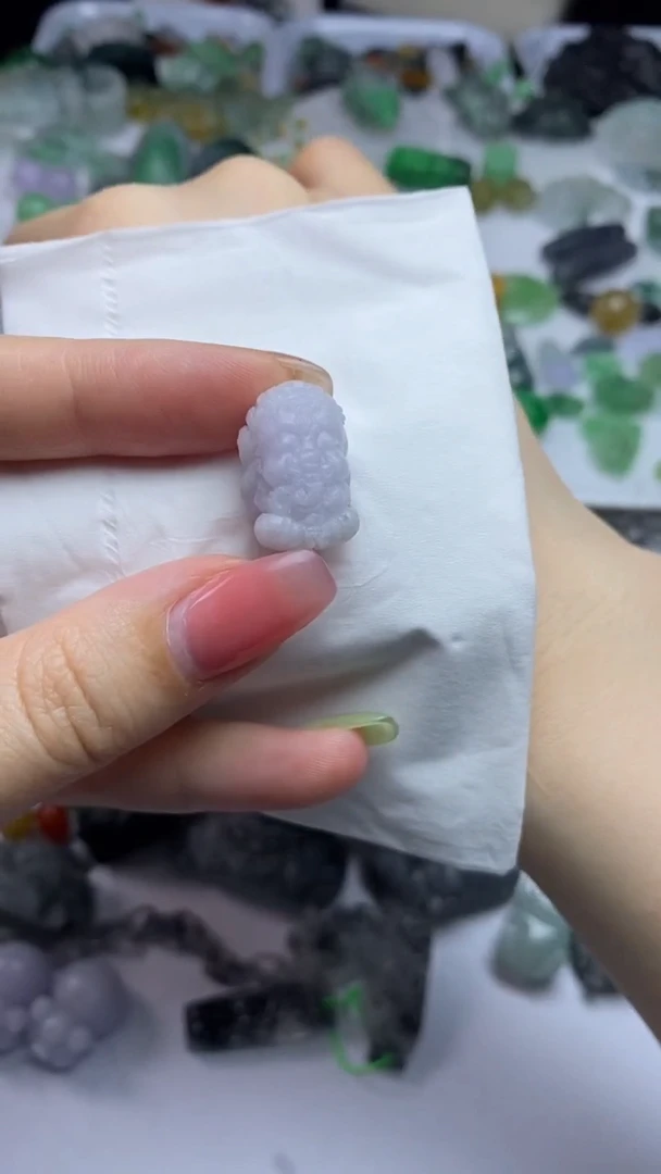 定制翡翠未镶嵌毛货定制不退不换