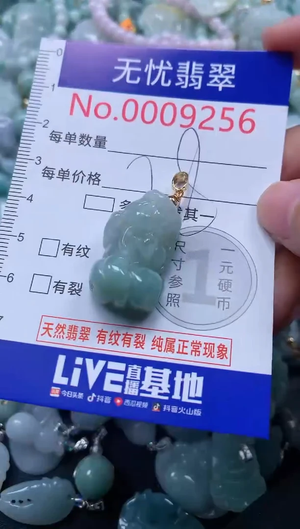 颈饰未镶嵌翡翠9256