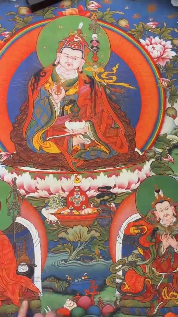 装裱画唐卡藏艺阁高端绘画作品TK16105