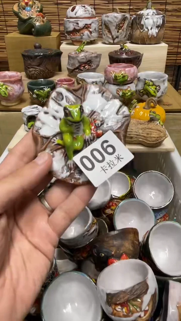 别*天006精美粗陶手工柴烧