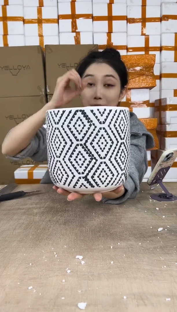 波西米亚黑白中号18x17