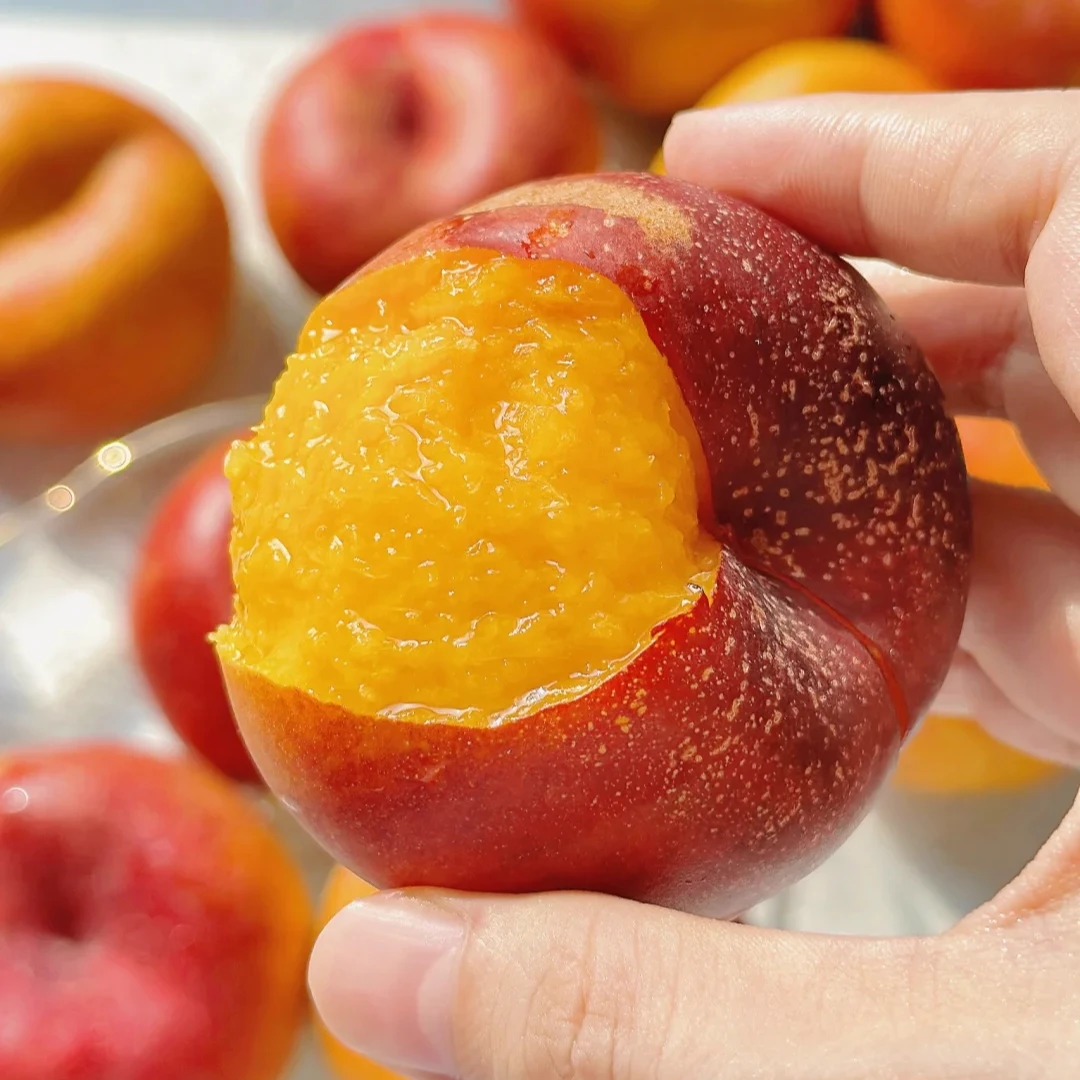新疆蝴蝶蟠桃·当季限量蟠桃口感又香又甜【顺丰包邮】