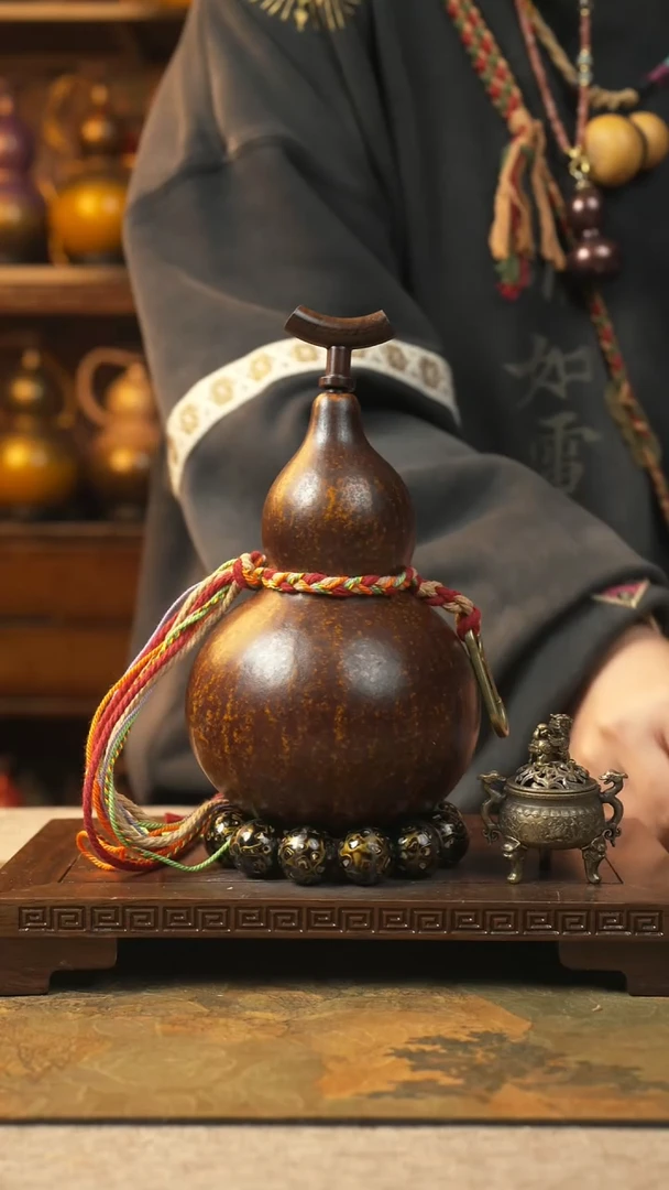 114大漆一物一拍记葫堂出品【不带手串】