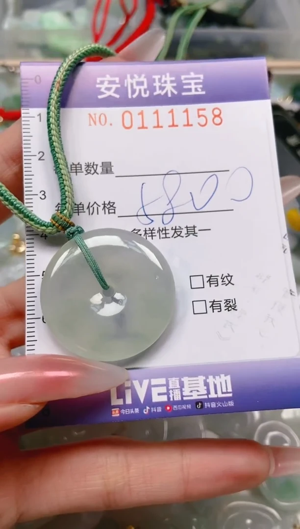 【闪购商品】翡翠颈饰未镶嵌闪购0111158