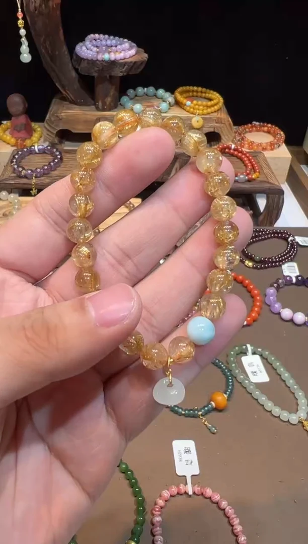 【闪购商品】水晶手链未镶嵌手饰@@E6308