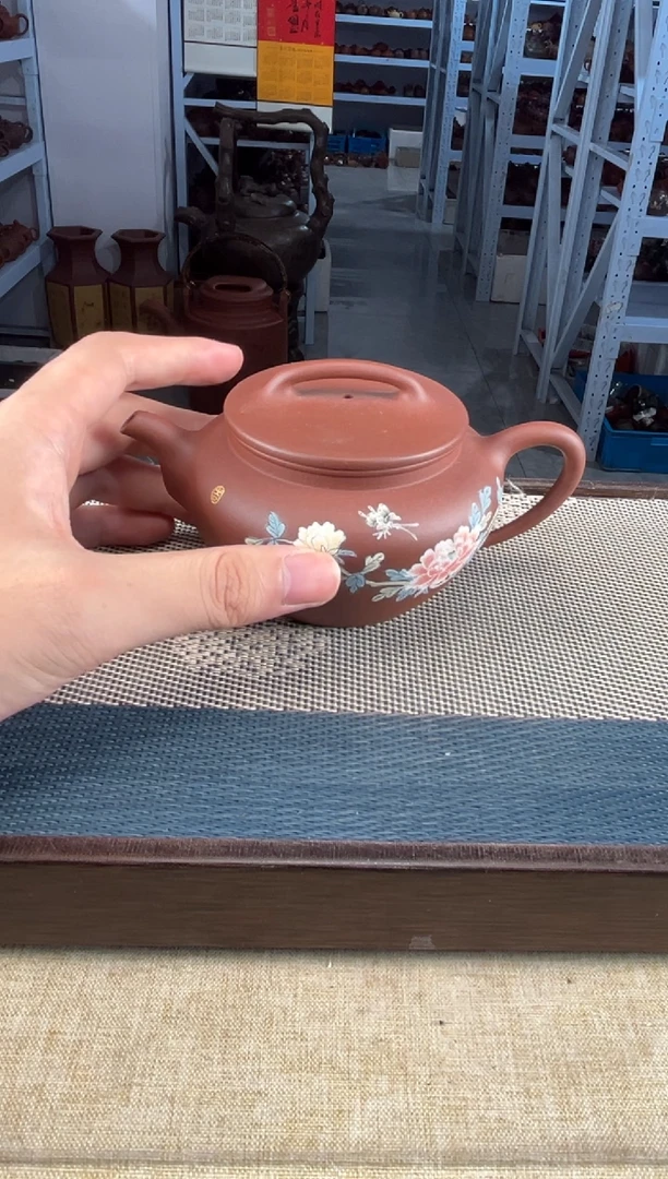 茶壶紫砂63宜兴紫砂251cc
