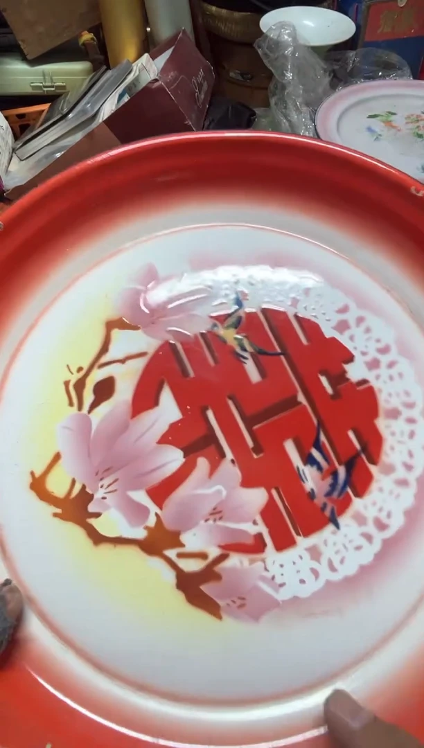 手工艺品琉璃情**院摆件