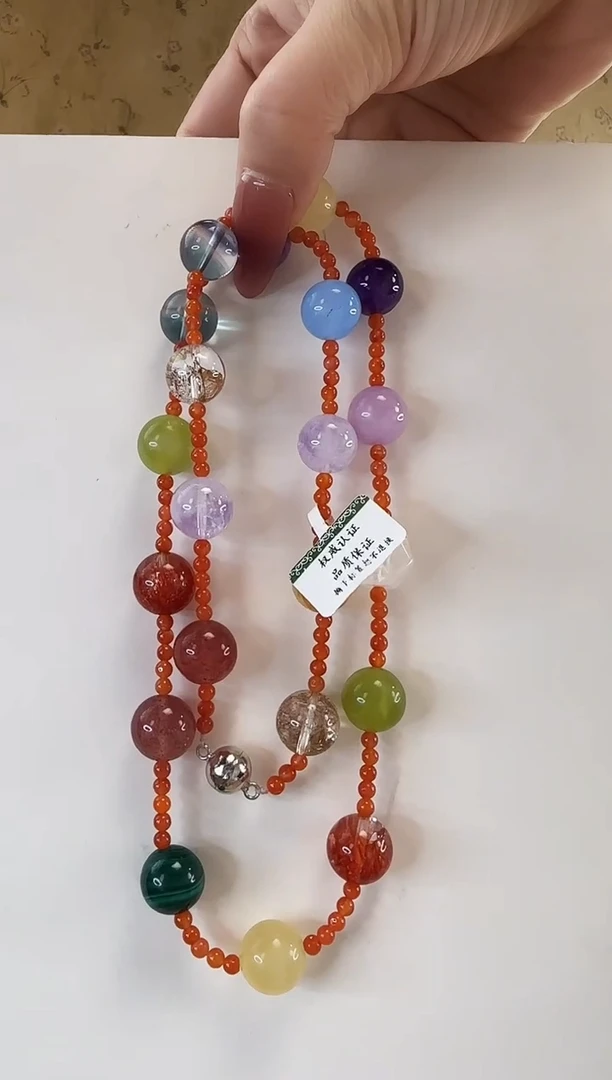 颈饰未镶嵌水晶项链