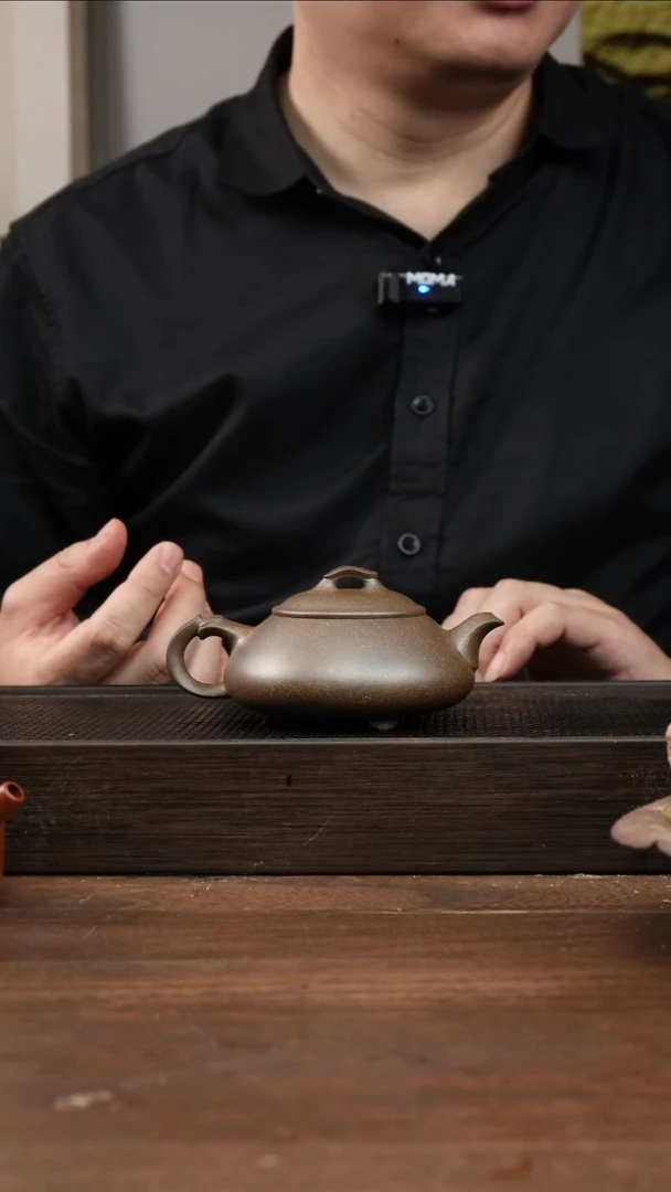 茶杯紫砂那**水还原烧简瓢     180CC