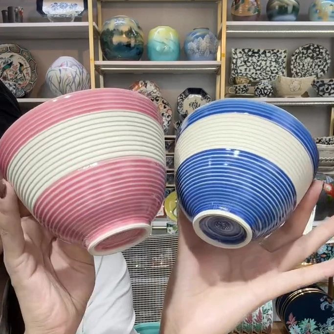 【2件套】日本进口曾根洋司手作手捏饭碗