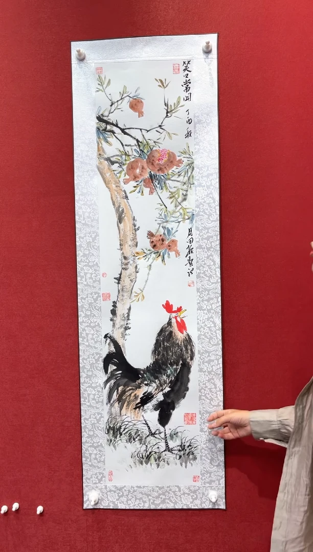 国画田哲老师现场创作 10