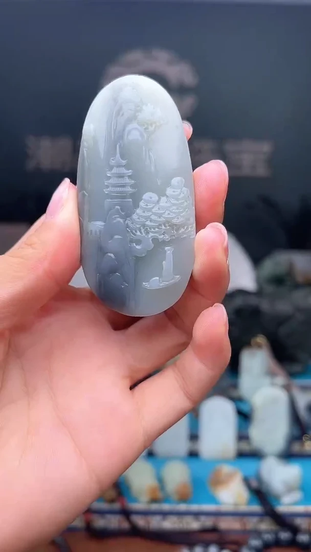 未镶嵌和田玉挂件1
