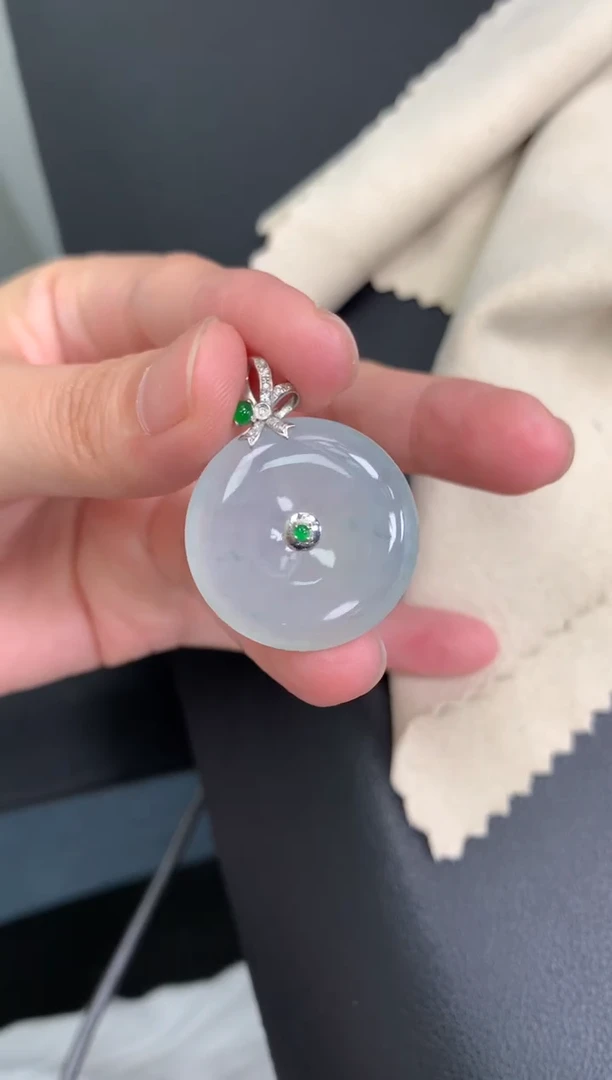 定制翡翠18K金镶嵌模式推广期48小时鉴赏期