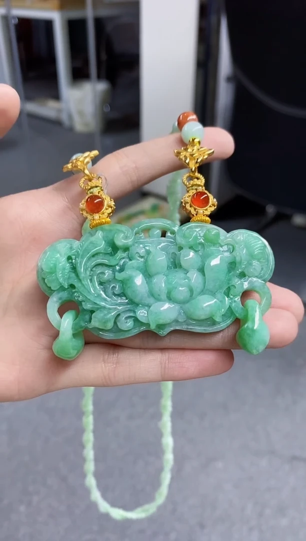 颈饰未镶嵌翡翠翡翠吊坠