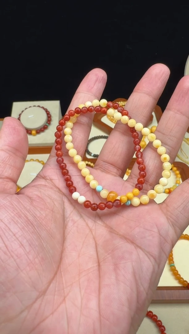 【闪购商品】蜜蜡手链未镶嵌蜜蜡