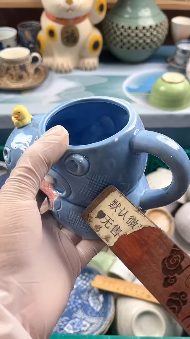 瓷片英歌瓷器满19.9包邮