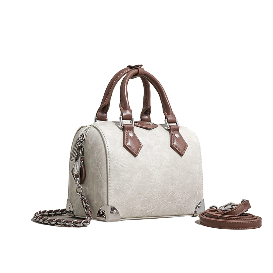 【洛洛定制】SK-82952-1-米/棕轻奢时尚百搭新款女包