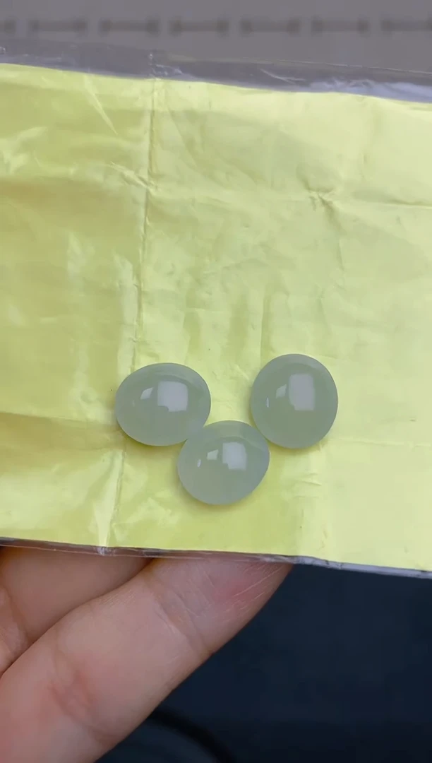 裸石翡翠天然翡翠蛋面24