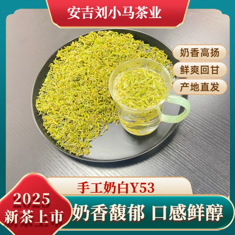 双12大促【手工奶香黄金芽Y53】刘小马2025年新茶奶香浓郁味道鲜爽