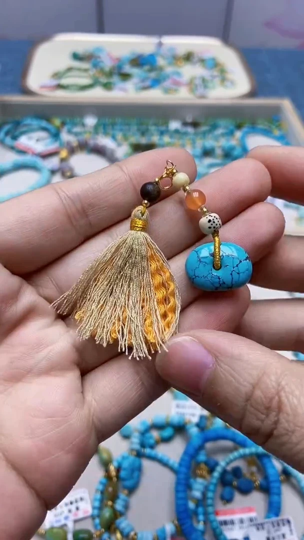 未镶嵌绿松石挂件32