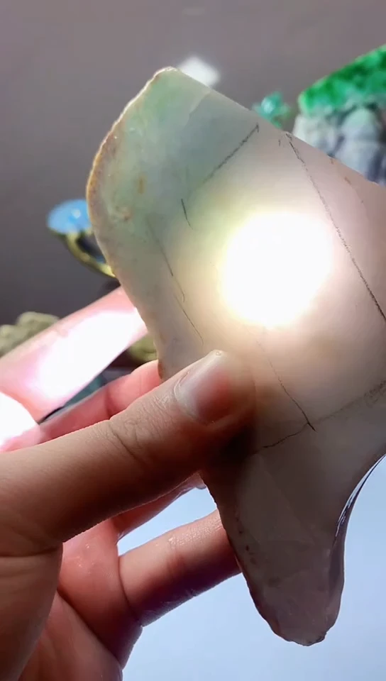 翡翠未镶嵌颈饰天然A货翡翠