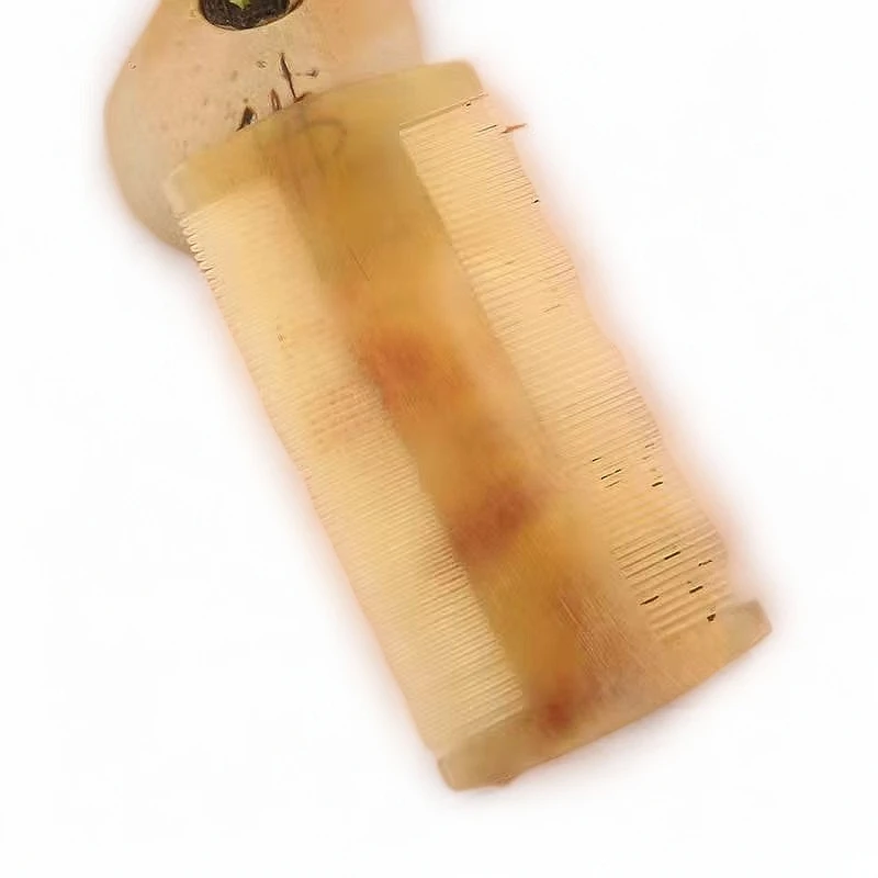 牛角密齿梳防静电按摩头皮去头屑整片牛角篦子虱子梳儿童梳顺发