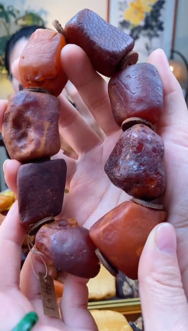 【闪购商品】琥珀手串未镶嵌手串