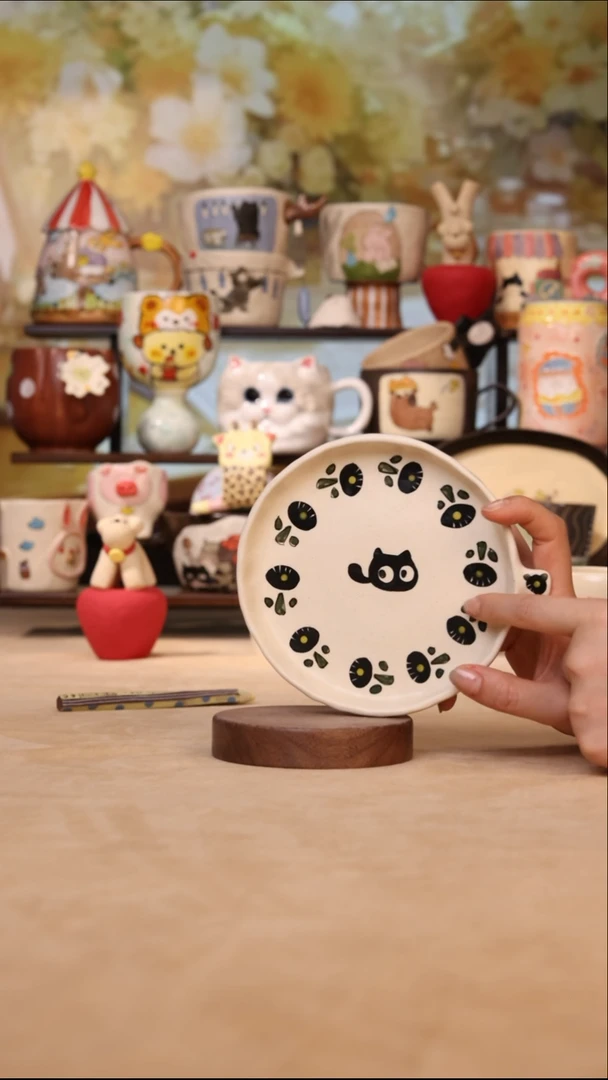 摆件景德镇原创手工陶瓷