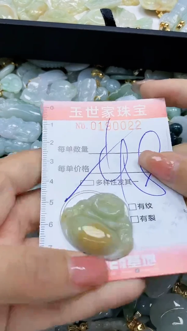 【闪购商品】翡翠颈饰未镶嵌闪购0190022多样性发其一