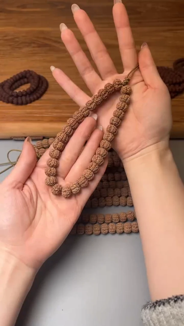 手串金刚菩提凹底梅花手持