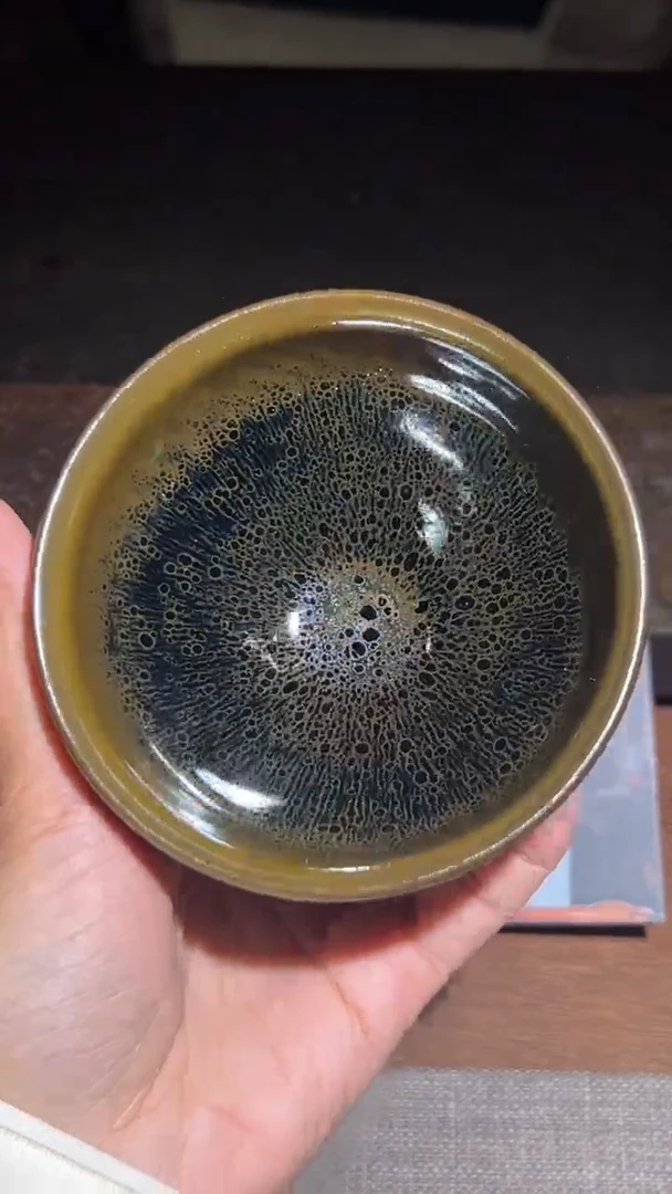 茶盏三大耀变复刻者周永金老师22