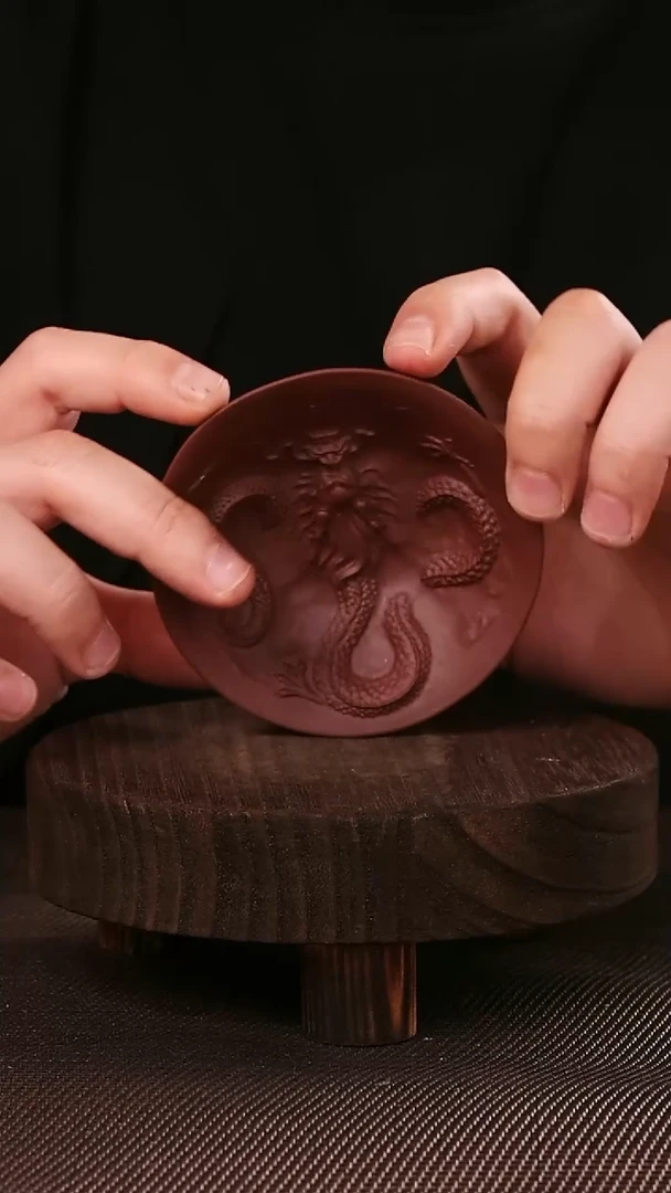 茶杯紫砂紫砂刻绘主人杯79