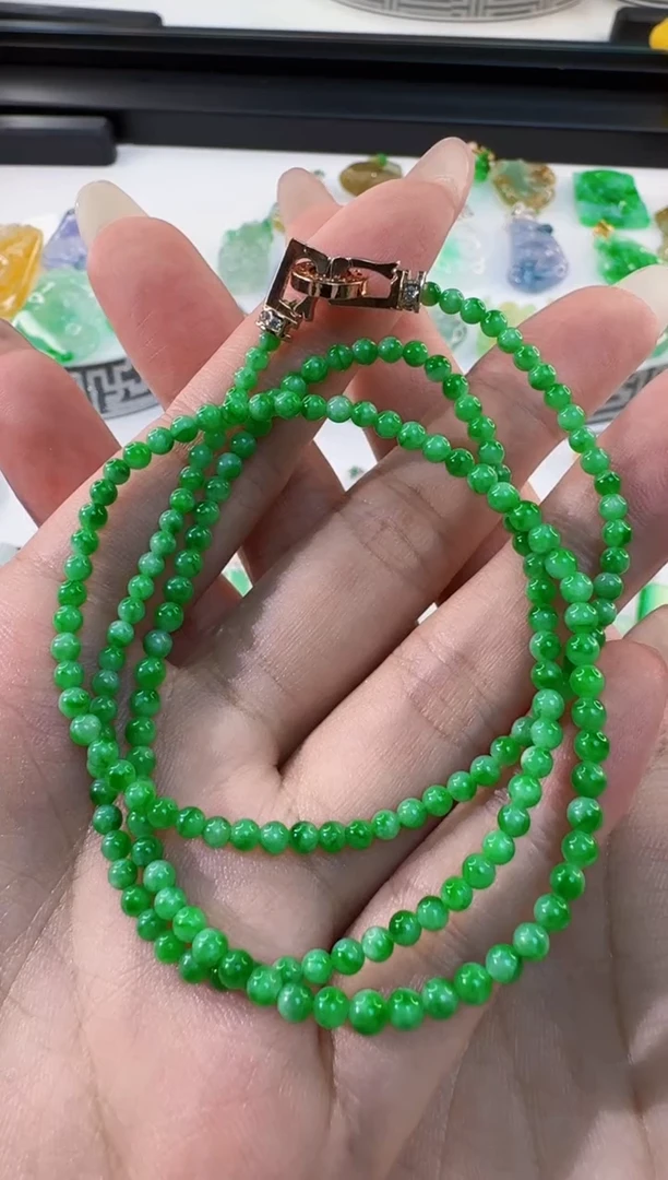 未镶嵌手串翡翠缅甸A货翡翠