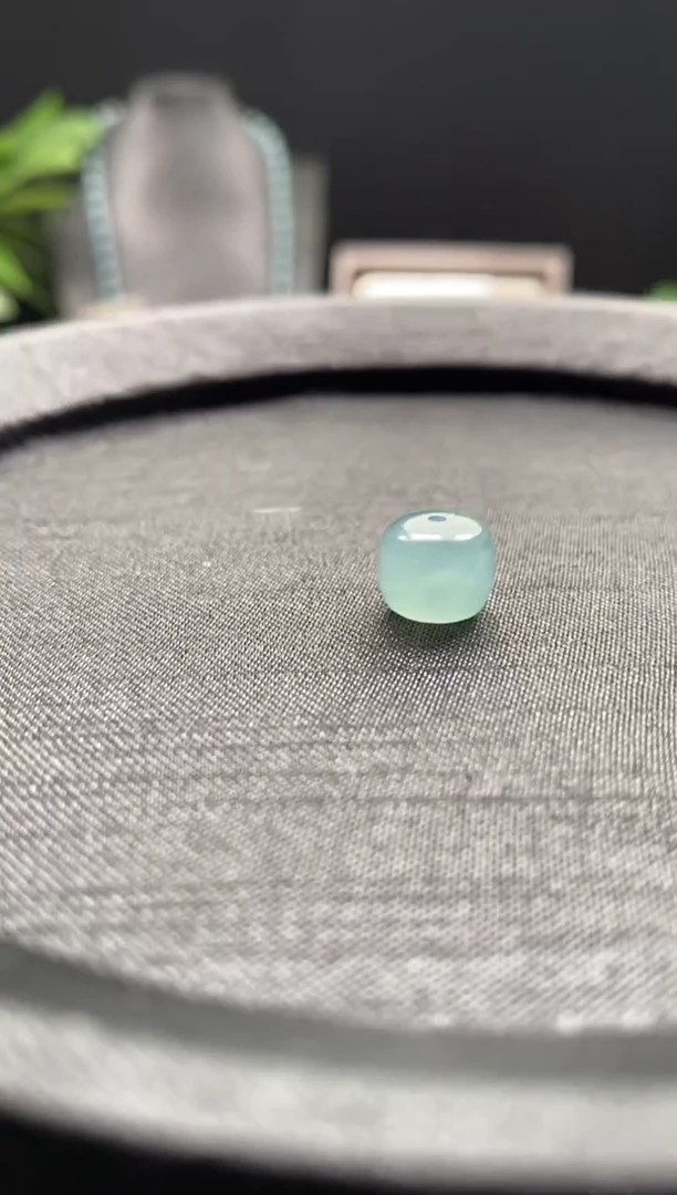 未镶嵌手链翡翠散珠卡10mm左右老型珠