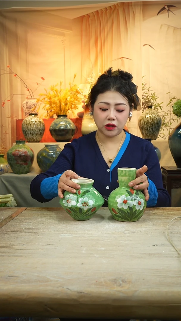 套组 陶瓷 花  瓶