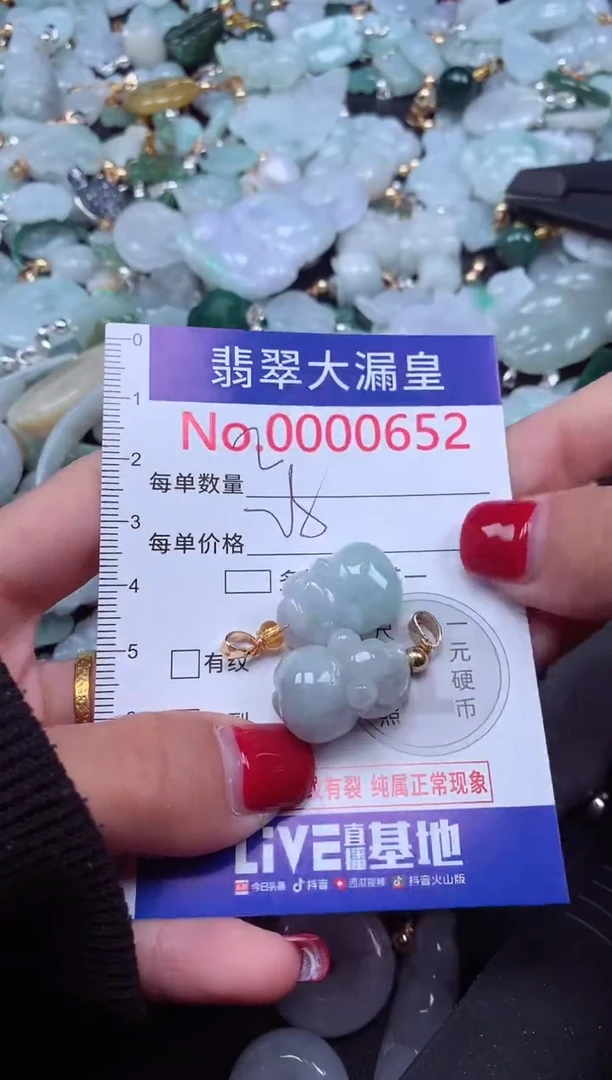 颈饰未镶嵌翡翠652