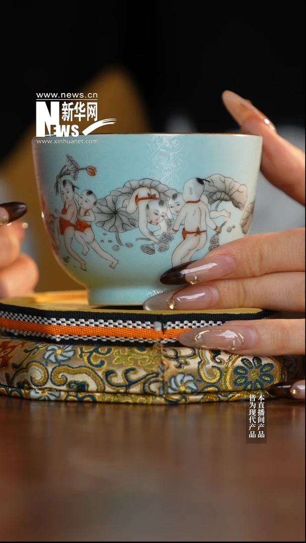 摆件陶瓷新华网瓷-梓欣47