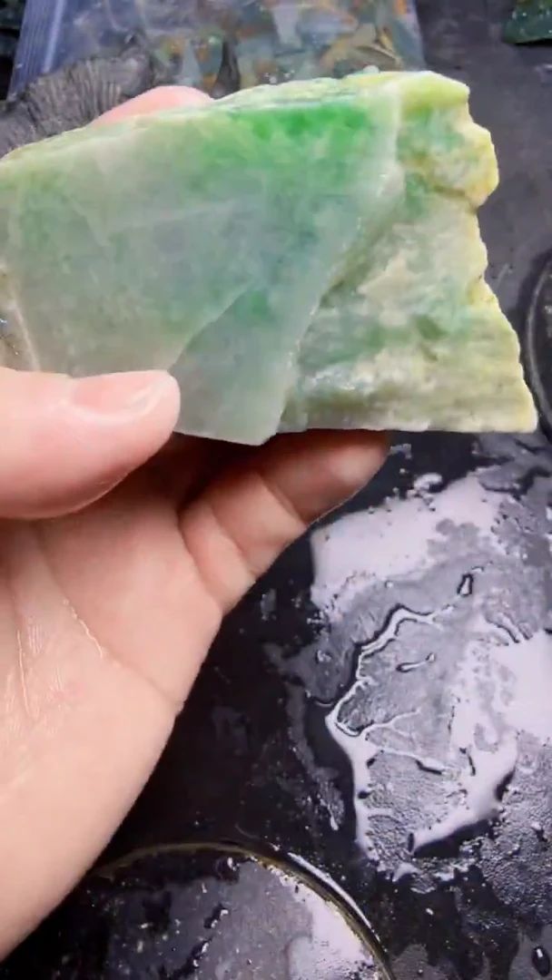 未镶嵌挂件翡翠老*独天然翡翠132